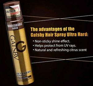 Gatsby Ultra Hard Hair Spray 66ml