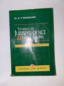 Jurisprudence & Legal Theory - Dr. N. V. Paranjape