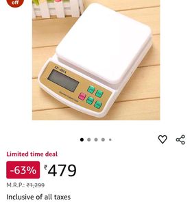 Electronic Kitchen Scale 100% New Working