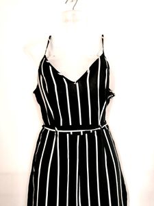 Forever 21 Black Jumpsuit ( Women)