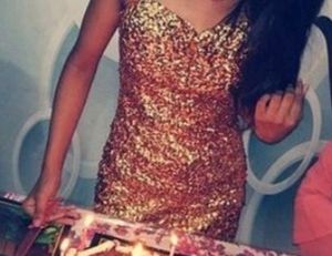 Glittering Mini Dress