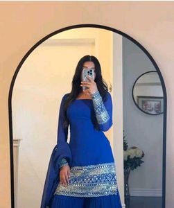 Royal Blue Kurta Set