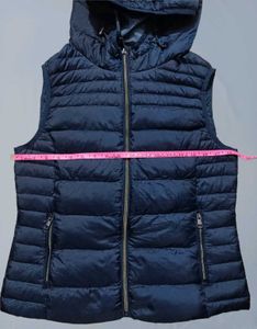 Esprit Hooded Sleevless Parka Jacket bust 36