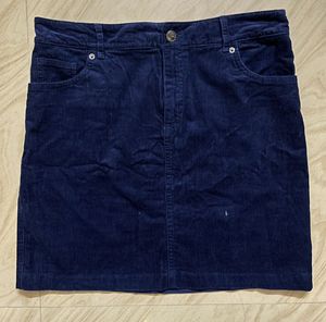 Corduroy Mini Skirt