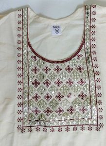 Elegant Embroidered Kurta