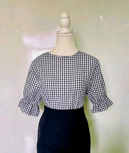 Gingham Top
