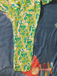 Floral Print Kurta