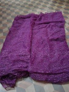 Purple Shimmering Fabric