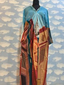 Unique Printed Kaftan Dress