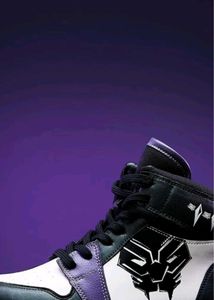 Black Panther Inspired High-Tops