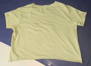 Olive crop top