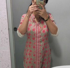 Libas Floral Kurti Set