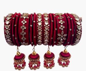 Silk Thread Bangles ✨🫰