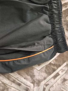 olive Grey Casual Shorts