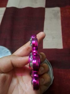 Pink Flower Fidget Spinner