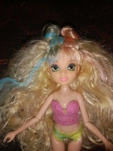 Colorful Hair Fashion Doll