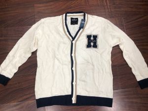 Hollister Cardigan with 'H' Patch Chest 46”