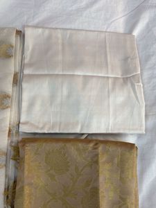 Banarasi White Suit