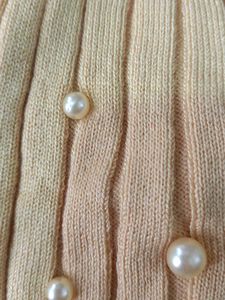 Pearl Embellished Knit Tank