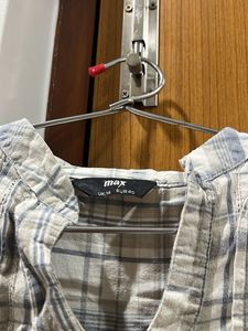 Checkered Casual Top