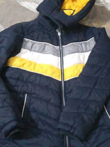 Stylish Striped Puffer Jacket