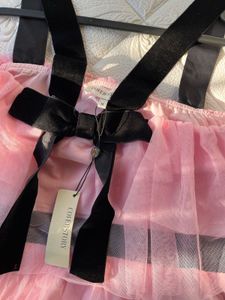 Cute Baby Pink peplum top