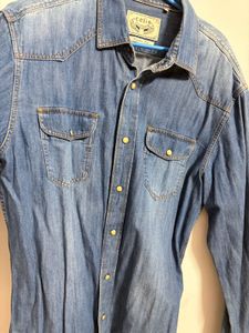 Denim Western Shirt