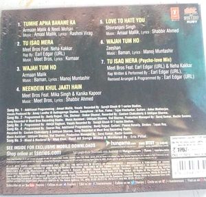 Hate Story 3 Music CD