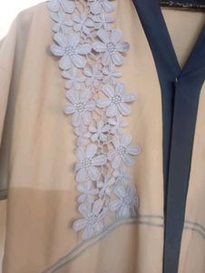 Beige Color Abaya