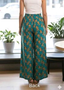 🌸Blue Floral Plazzo🌸