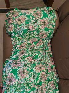 Maternity Wear Gown Beautiful Vibrant Dress