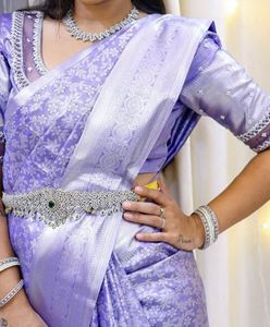 Women Woven Saree With Zari Border