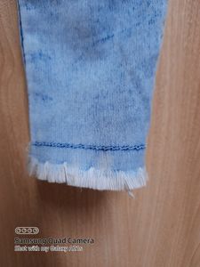 TOP ELEVEN HIGH WAIST Blue  Damage Jeans