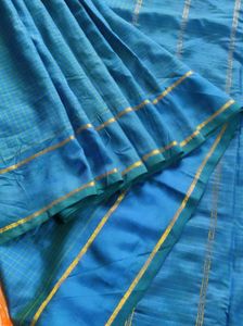 Peacock Green 9 Yards Saree
