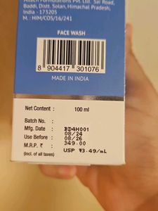 DERMA CO 1% Salicylic Acid FACE WASH