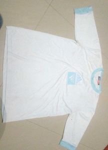 Adidas Originals Graphic Tee - Blue &amp; White