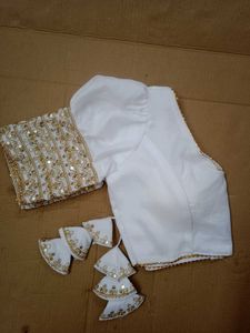 Tranding Vichitra Silk Blouse