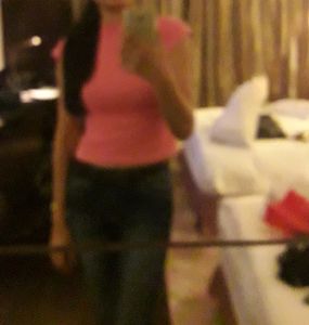 Pink Ribbed Crop Top Size XS