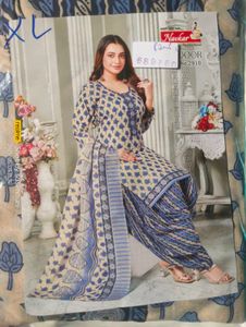 Multi Colour Cotton Mixed Kurthi Set