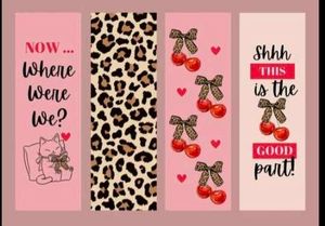 Set of 6 Laminated Magnetic Bookmarks YOUR CHOICE