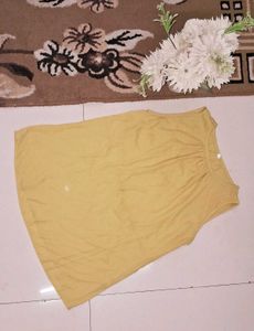 A Line Sleeveless Top Casual Fit
