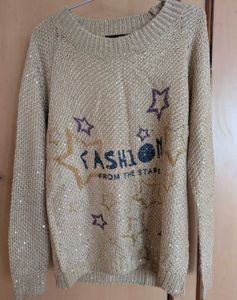 Sequin Knit Sweater