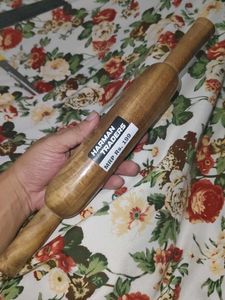 Premium Wooden Rolling Pin for Roti, Puri, Papad,