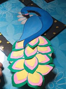 Peacock Picture Frame