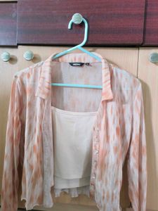 Tie Dye Top & Cami Set