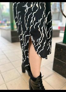 For Neetu Kaur Imported High&#39;low Front Open Dress