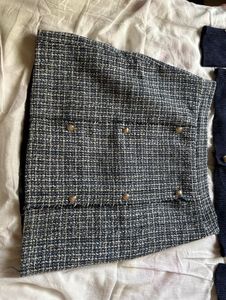Tweed Cardigan &amp; Skirt Set