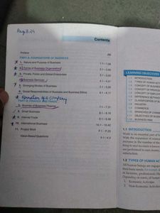 Business Studies - Class XI