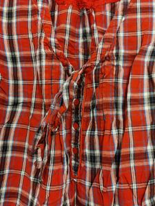 Checkerd Casual Shirt