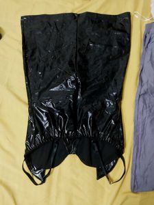 Latex Black Party Dress